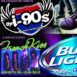The I-90s Team Up With French Kiss For Erie’s #1 New Years’ Party At Sherlock’s!